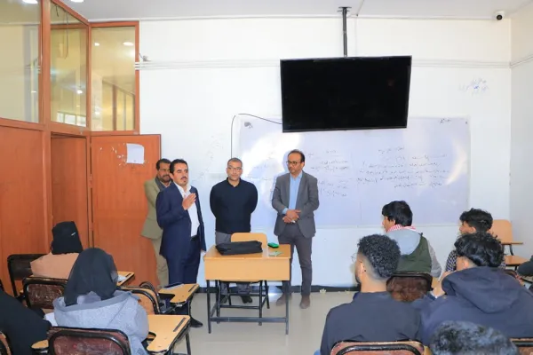 تدشين الفصل الدراسي الثاني للمستوى الأول من العام الجامعي 1446ه‍. الموافق 2024-2025م في كلية العلوم الإدارية والمالي