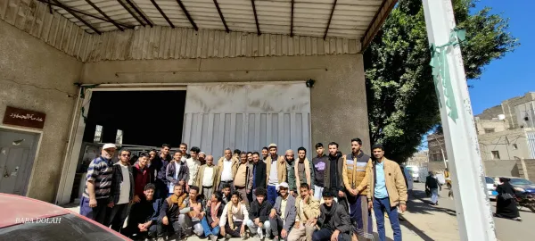 تدشين البرنامج التدريبي لطلبة قسم الهندسة المدنية المستوى الأول في المختبر المركزي التابع لوزارة الأشغال العامة