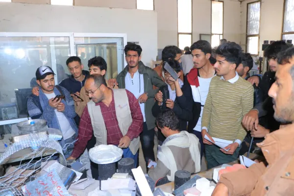 Continuation of the training program for first-level students of the Civil Engineering Department in the Central Laboratory of the Ministry of Public Works