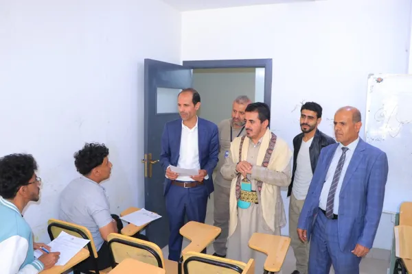 تدشين الإمتحانات النهائية للفصل الدراسي الثاني من العام الجامعي 2024-2025م في كلية الهندسة وتكنولوجيا المعلومات
