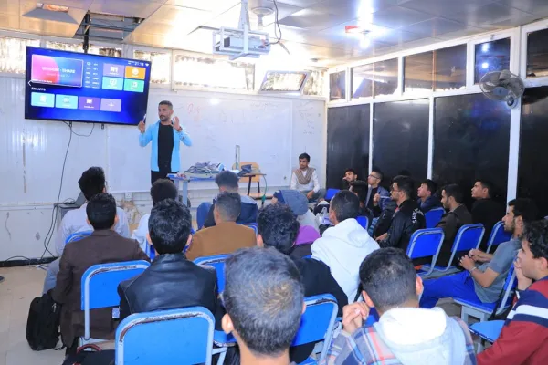 إختتام دورة الإسعافات الأولية لطلبة كلية الطب والعلوم  المستوى الأول بالتعاون مع الهلال الأحمر اليمني