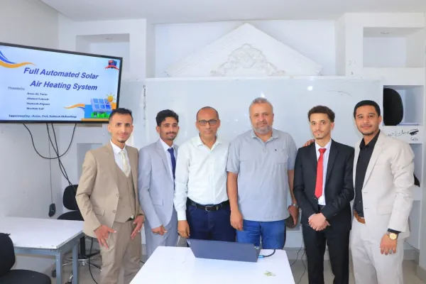 An innovative graduation project that combines solar energy and artificial intelligence to serve the community.