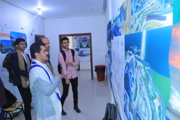 Third-year architecture students present their projects in the 