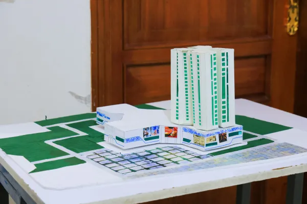 Second-year architecture students present their creative visions in 