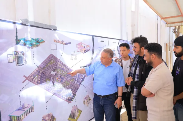 إبداع معماري يعيد رسم ملامح المستقبل.. طلبة الهندسة المعمارية المستوى الثالث ينجزون مشاريع تخطيط حضري مبتكرة