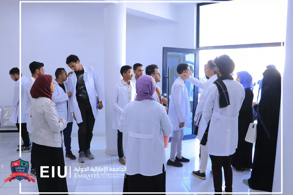 زيارة علمية لطلبة الطب البشري مستوى ثاني إلى مصنع مياه مدينة سام