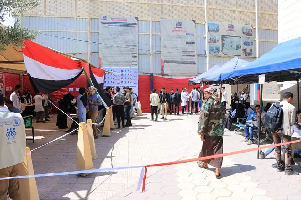 تدشين حملة التبرع بالدم في الحرم الجامعي لصالح مرضى الثلاسيميا وتكسرات الدم الوراثي