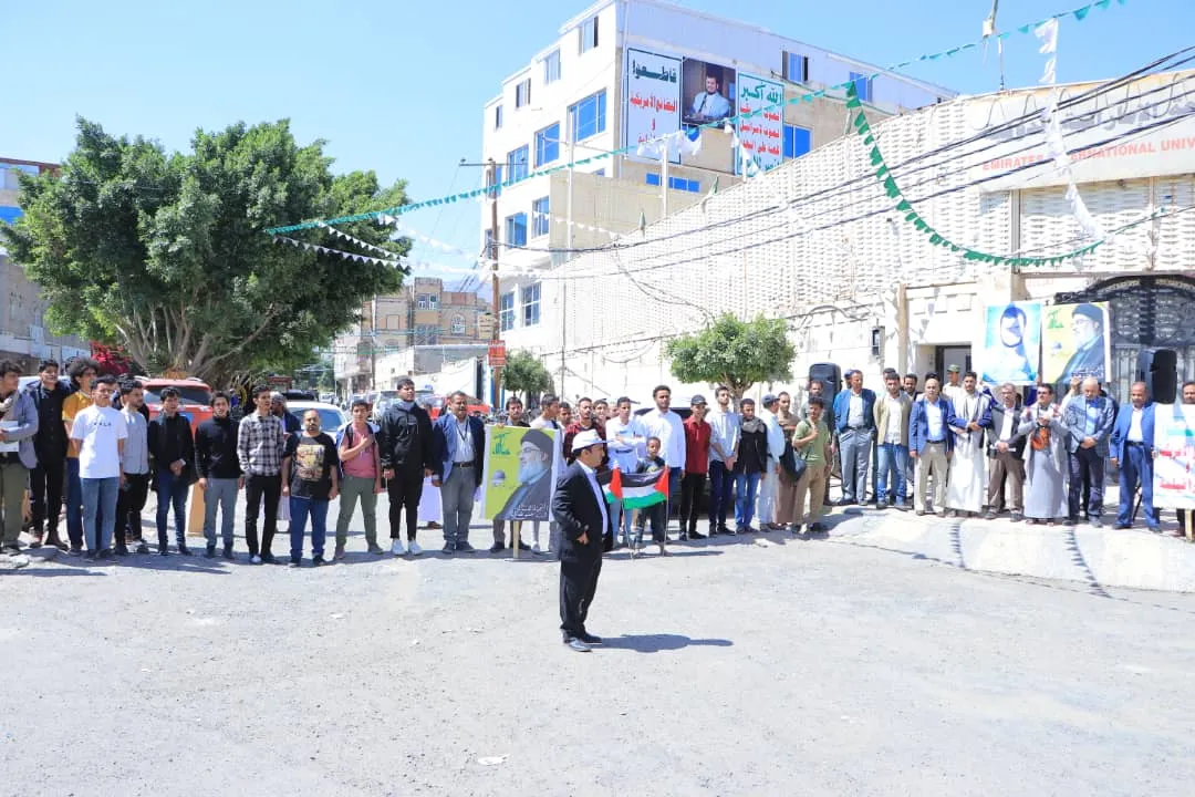 الجامعة الإماراتية الدولية تنظم وقفة تضامنية مع الشعبين الفلسطيني واللبناني تحت شعار “طوفان نحو التحرير”