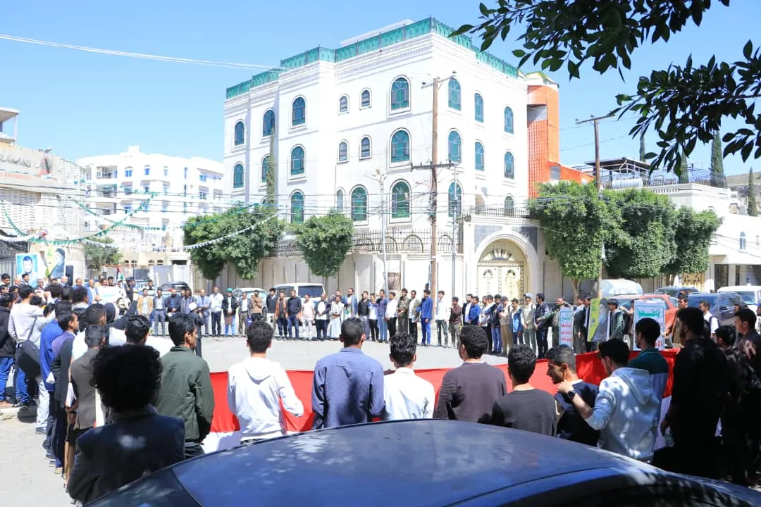 الجامعة الإماراتية الدولية تنظم وقفة تضامنية مع الشعبين الفلسطيني واللبناني تحت شعار “طوفان نحو التحرير”