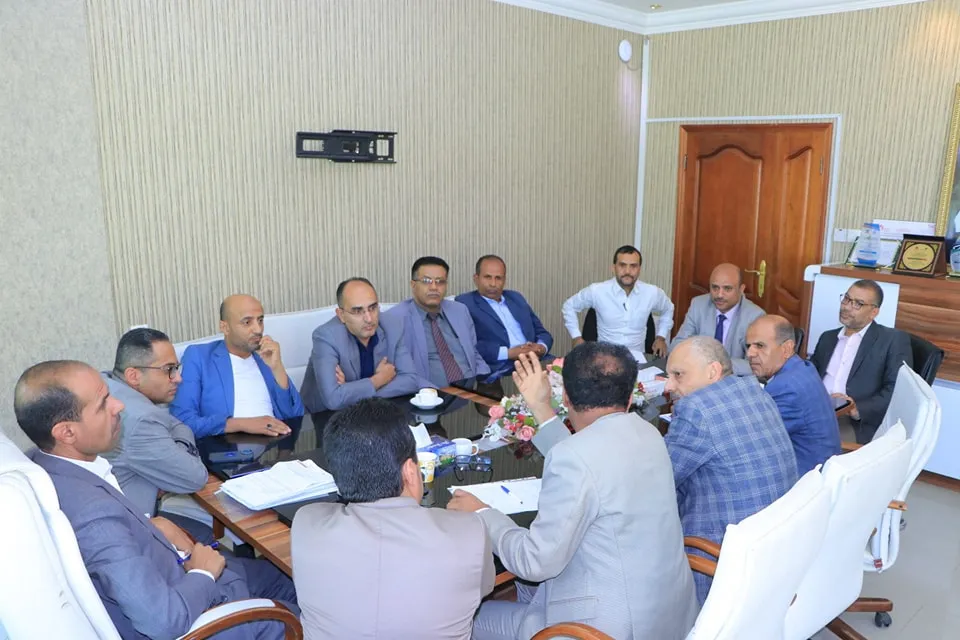 رئيس الجامعة يرأس إجتماع موسع لرؤساء اللجان الإمتحانية ومسؤولي الكنترول في الكليات