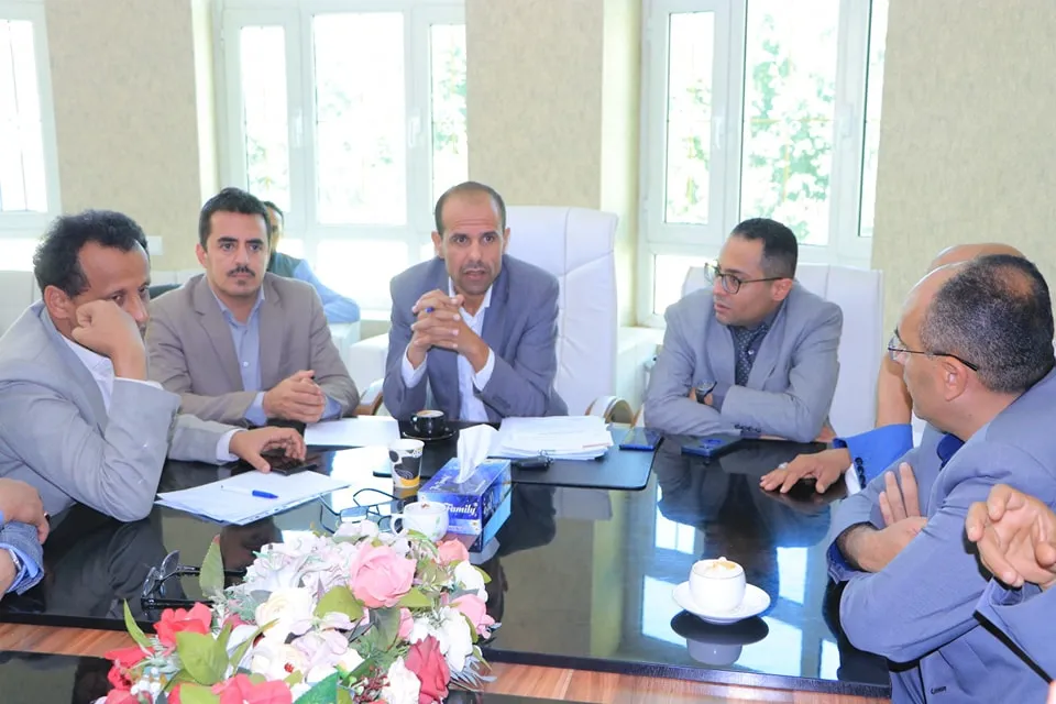 رئيس الجامعة يرأس إجتماع موسع لرؤساء اللجان الإمتحانية ومسؤولي الكنترول في الكليات