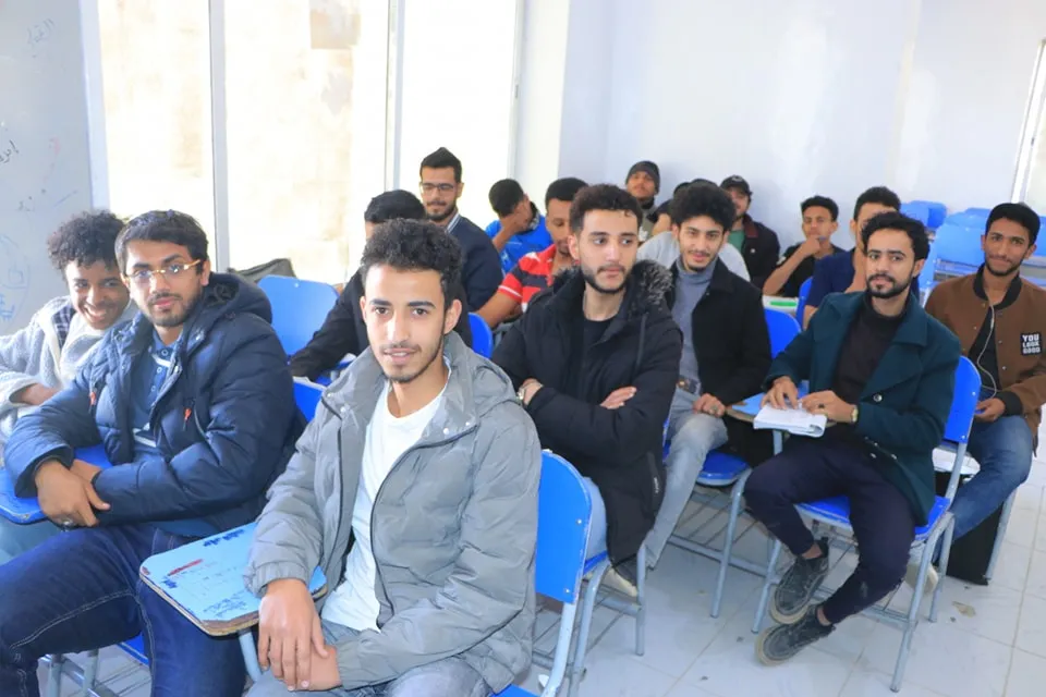 تدشين الفصل الدراسي الثاني للمستوى الأول من العام الجامعي 1446ه‍. الموافق 2024-2025م في كلية العلوم الإدارية والمالي