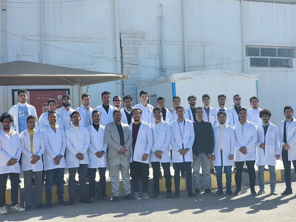 A scientific visit for the sixth-level students of the Clinical Pharmacy Department to the modern pharmaceutical factory as part of the Industrial Pharmacy course