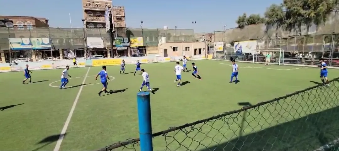 فريق الجامعة الإماراتية لكرة القدم يحقق فوزاً ب 9 أهداف على فريق جامعة اليمن ضمن دوري الجامعات اليمنية على كأس فلسطين