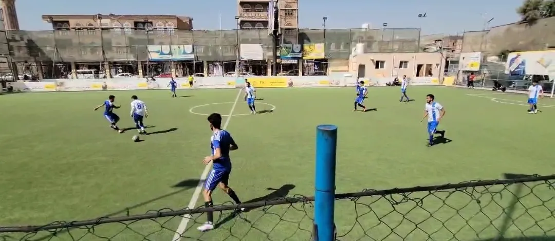 فريق الجامعة الإماراتية لكرة القدم يحقق فوزاً ب 9 أهداف على فريق جامعة اليمن ضمن دوري الجامعات اليمنية على كأس فلسطين