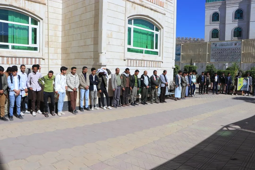 وقفة بالجامعة الإماراتية تضامناً مع فلسطين وتأكيداً على الجاهزية لمواجهة أي تصعيد