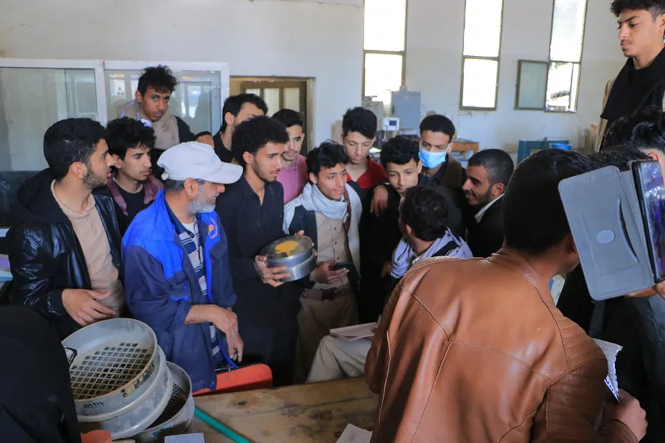 إختتام البرنامج التدريبي لطلبة قسم الهندسة المدنية المستوى الأول في المختبر المركزي التابع لوزارة الأشغال العامة