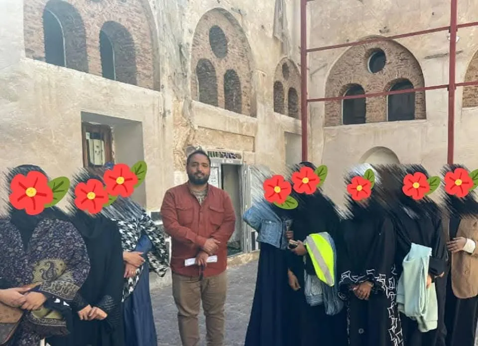 زيارة علمية لطالبات قسم الهندسة المعمارية المستوى الثاني إلى مدينة شبام كوكبان التاريخية