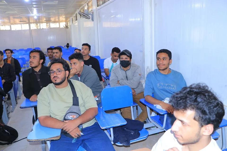 إختتام دورة الإسعافات الأولية لطلبة كلية الطب والعلوم  المستوى الأول بالتعاون مع الهلال الأحمر اليمني