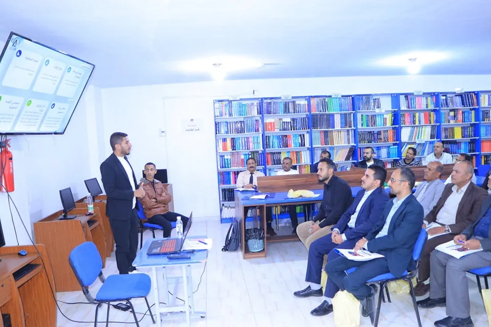 تدشين دورة تدريبية لكادر الجامعة على نظام مسار لأتمتة المعاملات الجامعية