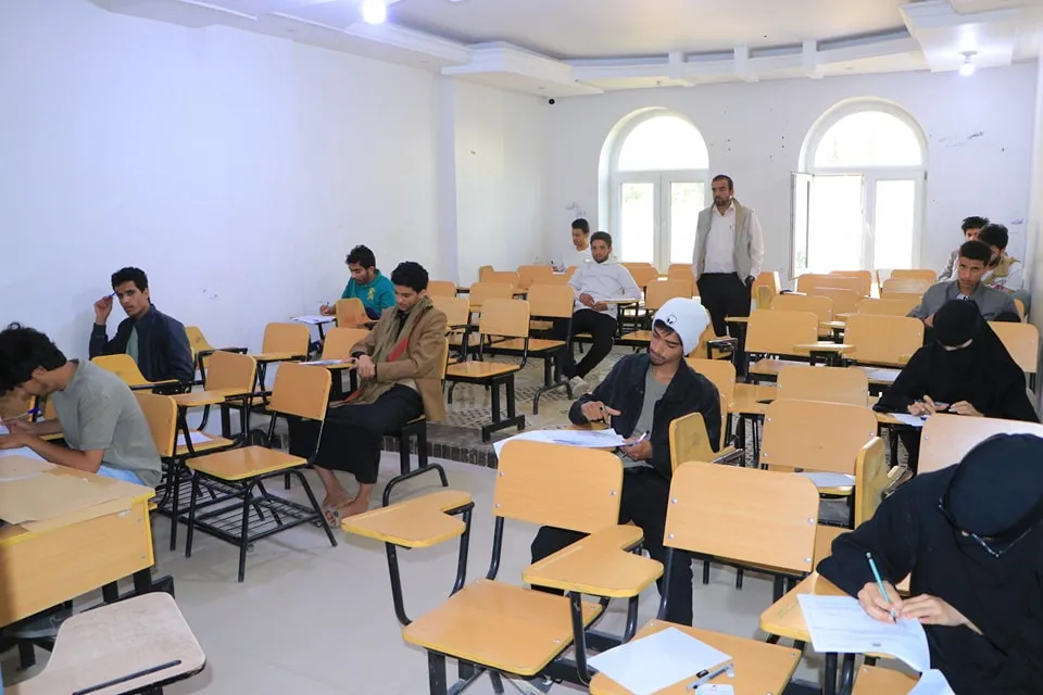 تدشين الإمتحانات النهائية للفصل الدراسي الثاني لطلبة المستوى الأول بكلية الهندسة وتكنولوجيا المعلومات