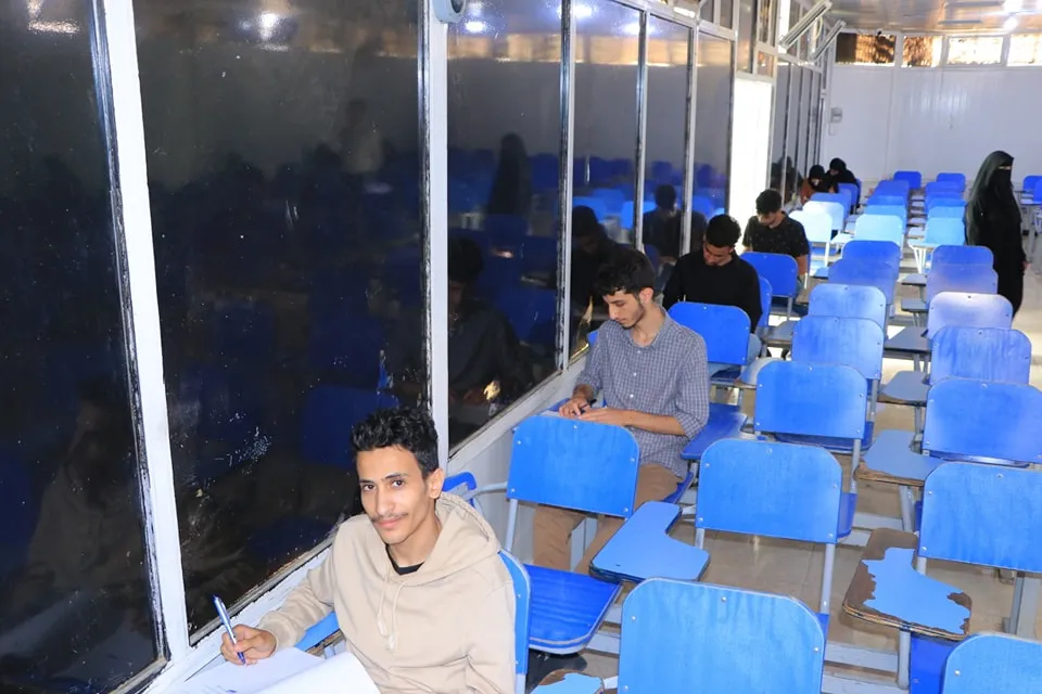 تدشين الإمتحانات النهائية للفصل الدراسي الثاني لطلبة المستوى الأول بكلية طب الأسنان