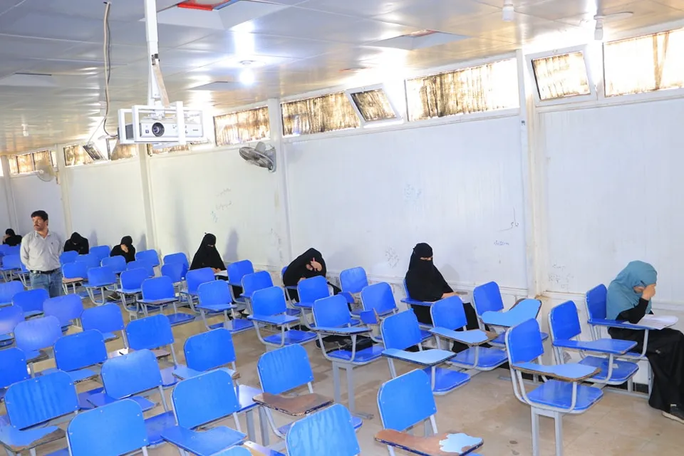تدشين الإمتحانات النهائية للفصل الدراسي الثاني لطلبة المستوى الأول بكلية طب الأسنان