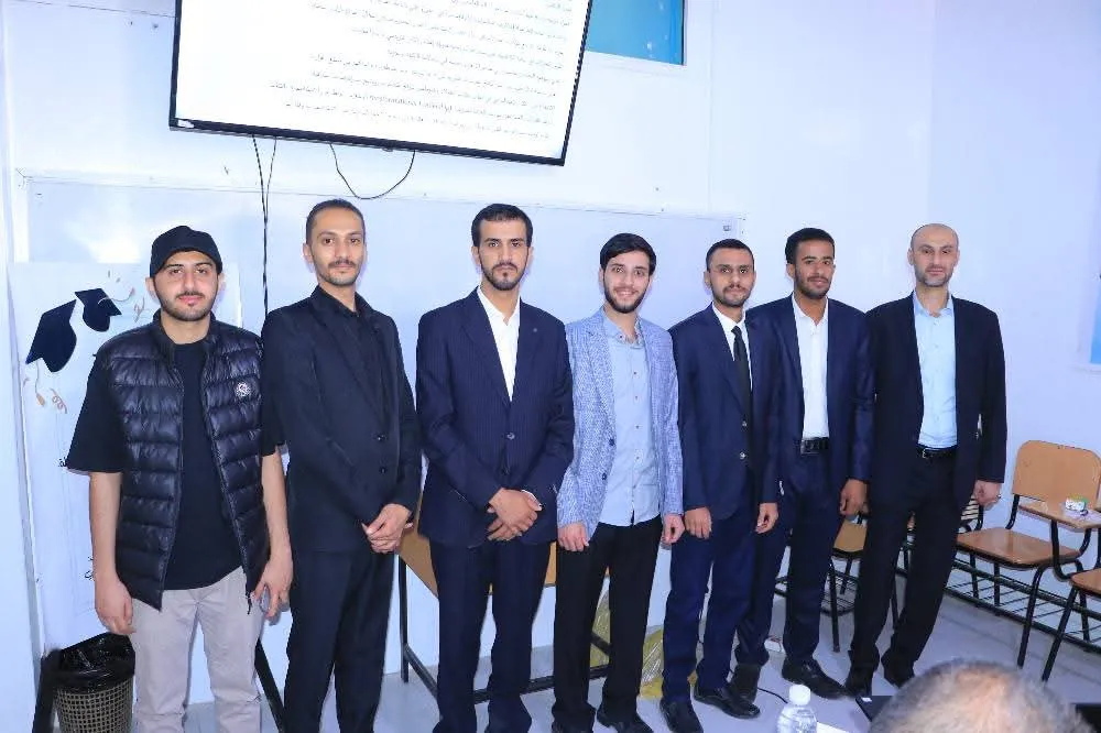 Discussions of graduation projects for students of the College of Administrative and Financial Sciences continue for the second week.