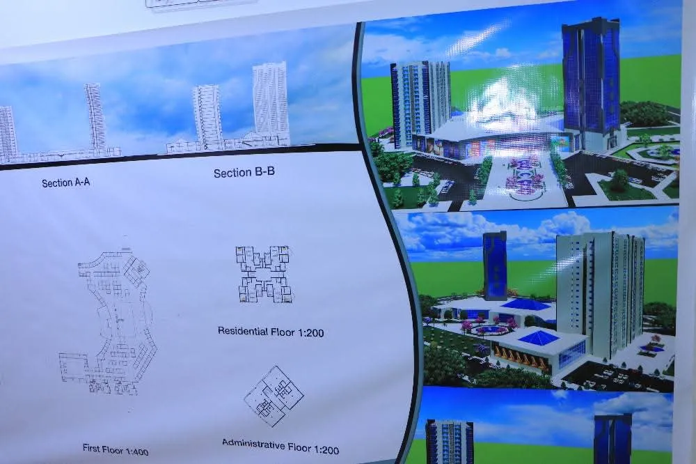 مناقشة مشاريع علمية لطلبة الهندسة المعمارية المستوى الثاني في مقرر تصميم معماري 3