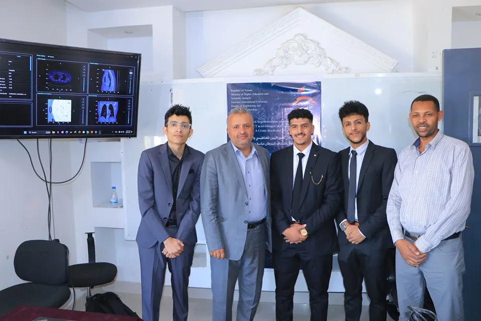 تميّز علمي وإبتكار تقني لمشروع تخرج من قسم هندسة المعدات الطبية في تشخيص سرطان الرئة والقولون