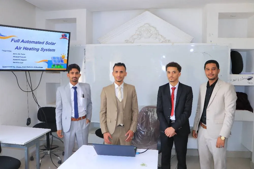 An innovative graduation project that combines solar energy and artificial intelligence to serve the community.