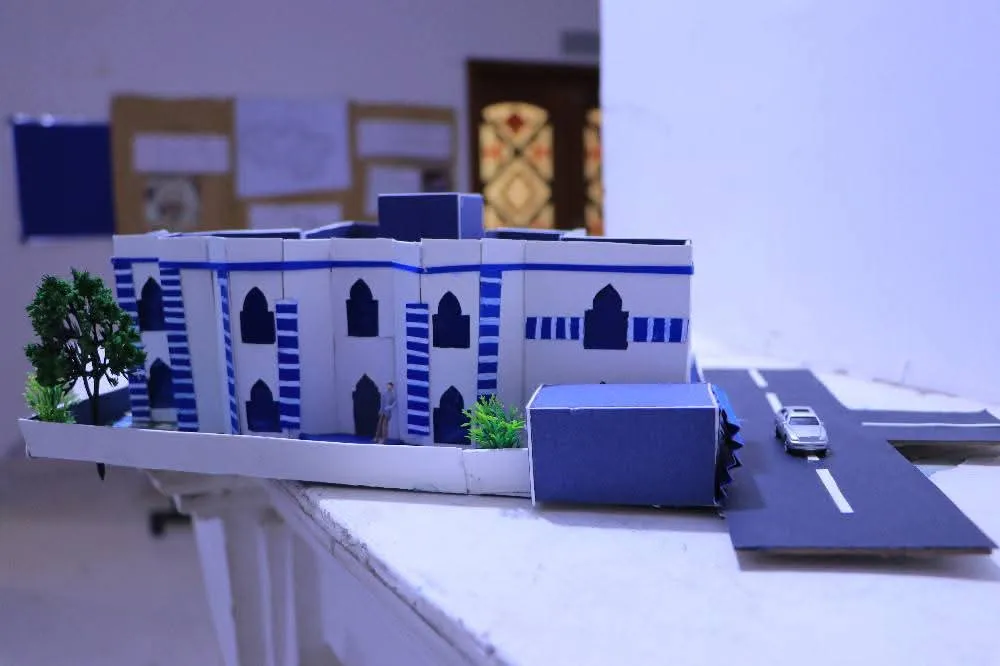 إبداع واعد في أولى خطوات التخصص.. طلبة الهندسة المعمارية مستوى أول يسلمون مشاريعهم في مقرر "تصميم معماري 1"