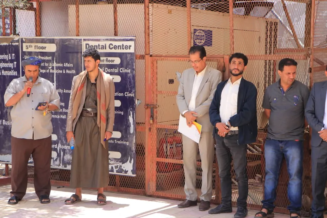 The UAE University organizes a solidarity stand with the Palestinian people under the slogan "We will continue to support Gaza and the holy sites, regardless of the challenges."
