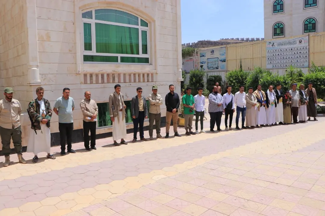 The UAE University organizes a solidarity stand with the Palestinian people under the slogan "We will continue to support Gaza and the holy sites, regardless of the challenges."
