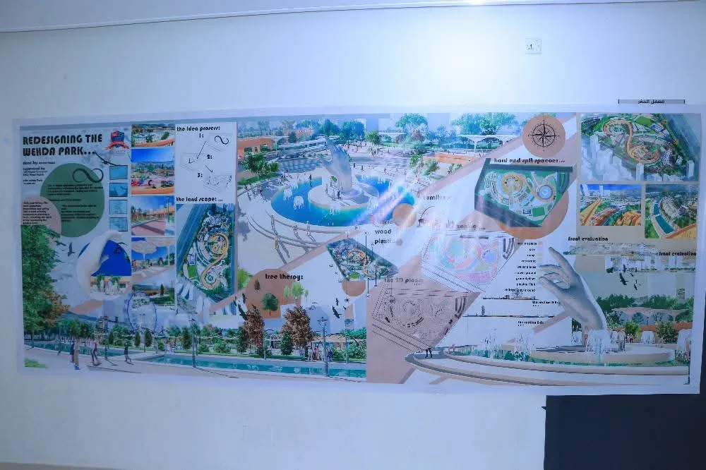 إبداع هندسي يعكس تميزاً أكاديمياً ومهنياً.. طلبة الهندسة المعمارية المستوى الثالث يعرضون مشاريعهم العلمية في مقرر تنسيق المواقع