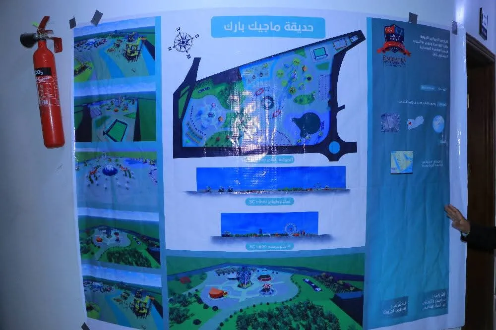 إبداع هندسي يعكس تميزاً أكاديمياً ومهنياً.. طلبة الهندسة المعمارية المستوى الثالث يعرضون مشاريعهم العلمية في مقرر تنسيق المواقع