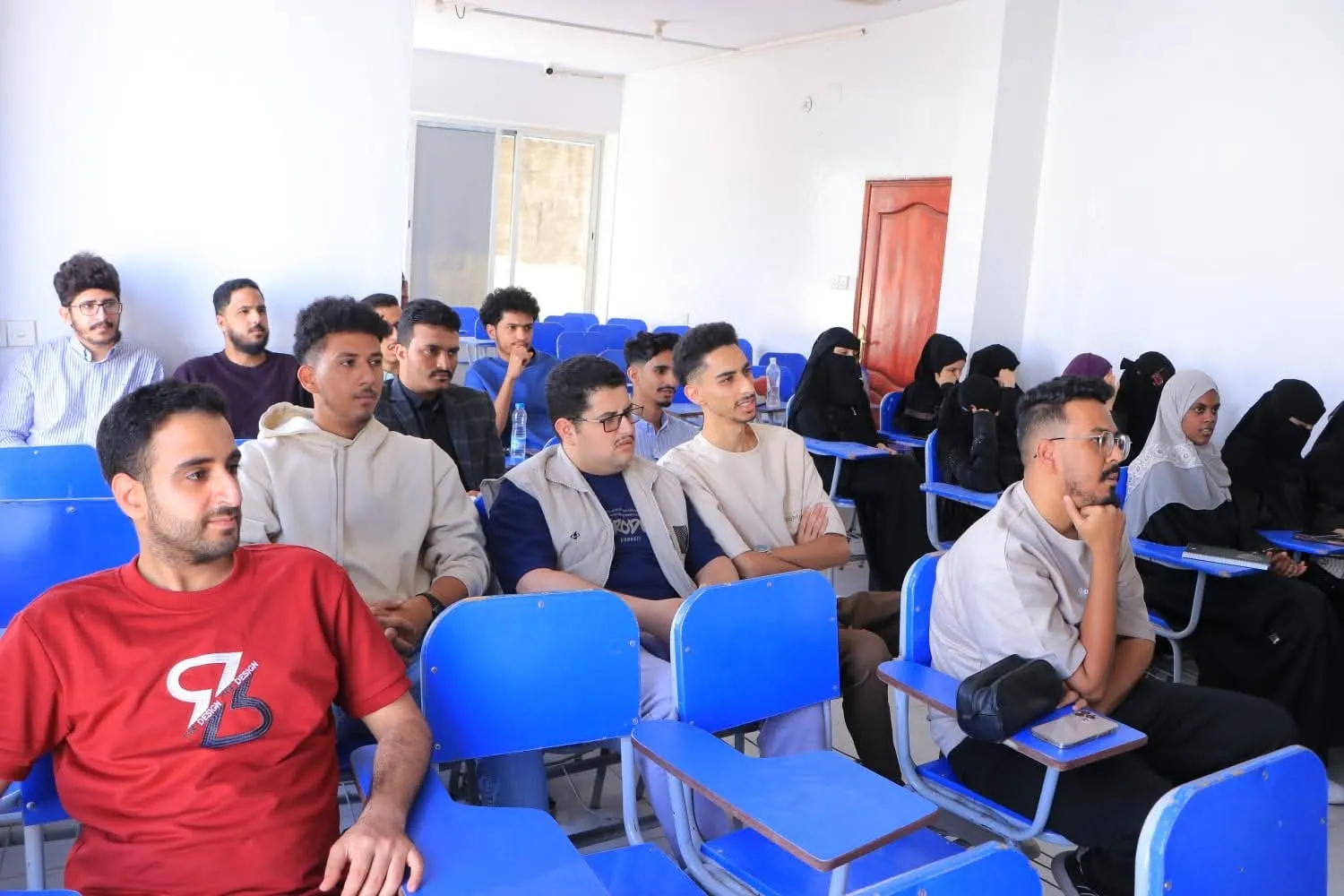 The College of Administrative and Financial Sciences launches the 1447 AH academic year for students in the second level and above.