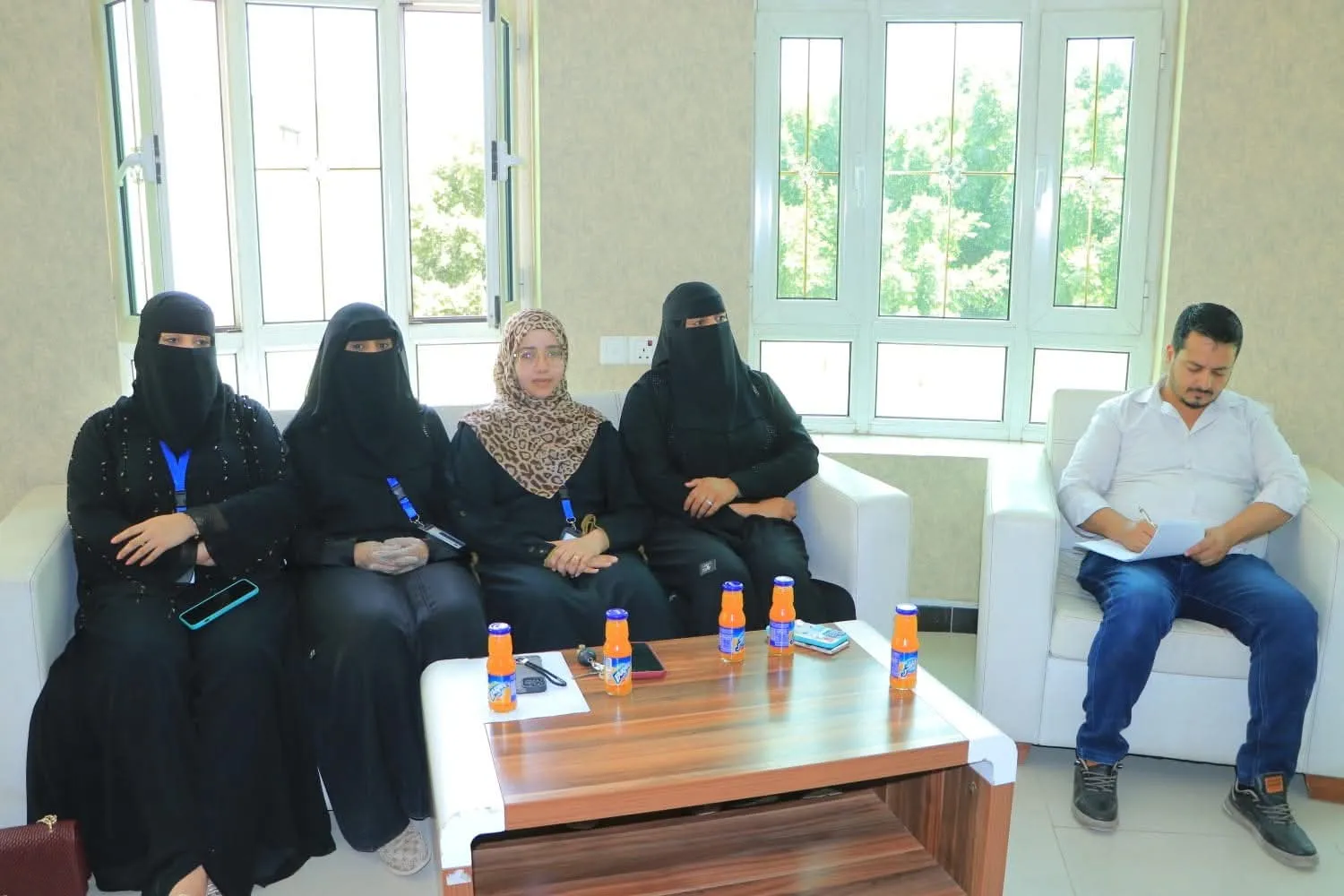 The university leadership held an expanded meeting with the College of Administrative and Financial Sciences staff to discuss the progress of the educational process and preparations for the academic year 1447 AH.