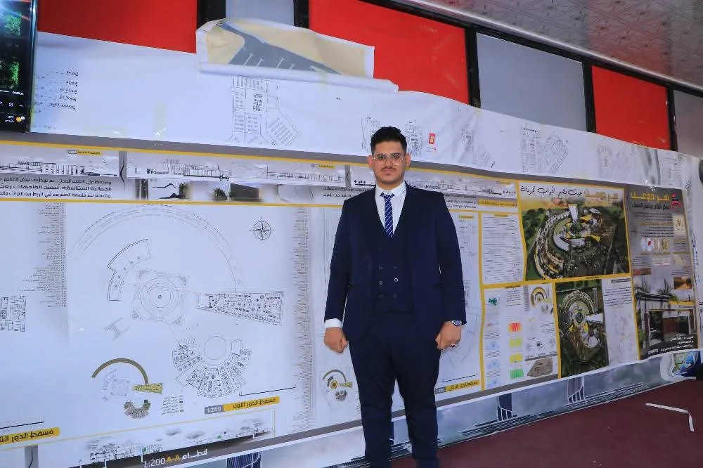 Launching the graduation project discussions for students of the Department of Architecture at the Emirates International University for the academic year 1446 AH