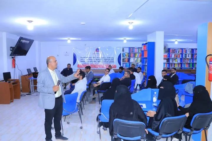 ورشة تدريبية بكلية الهندسة لتأهيل أعضاء هيئة التدريس المساعدة على إعداد ملف التدريب العملي وفقاً لمخرجات التعلم