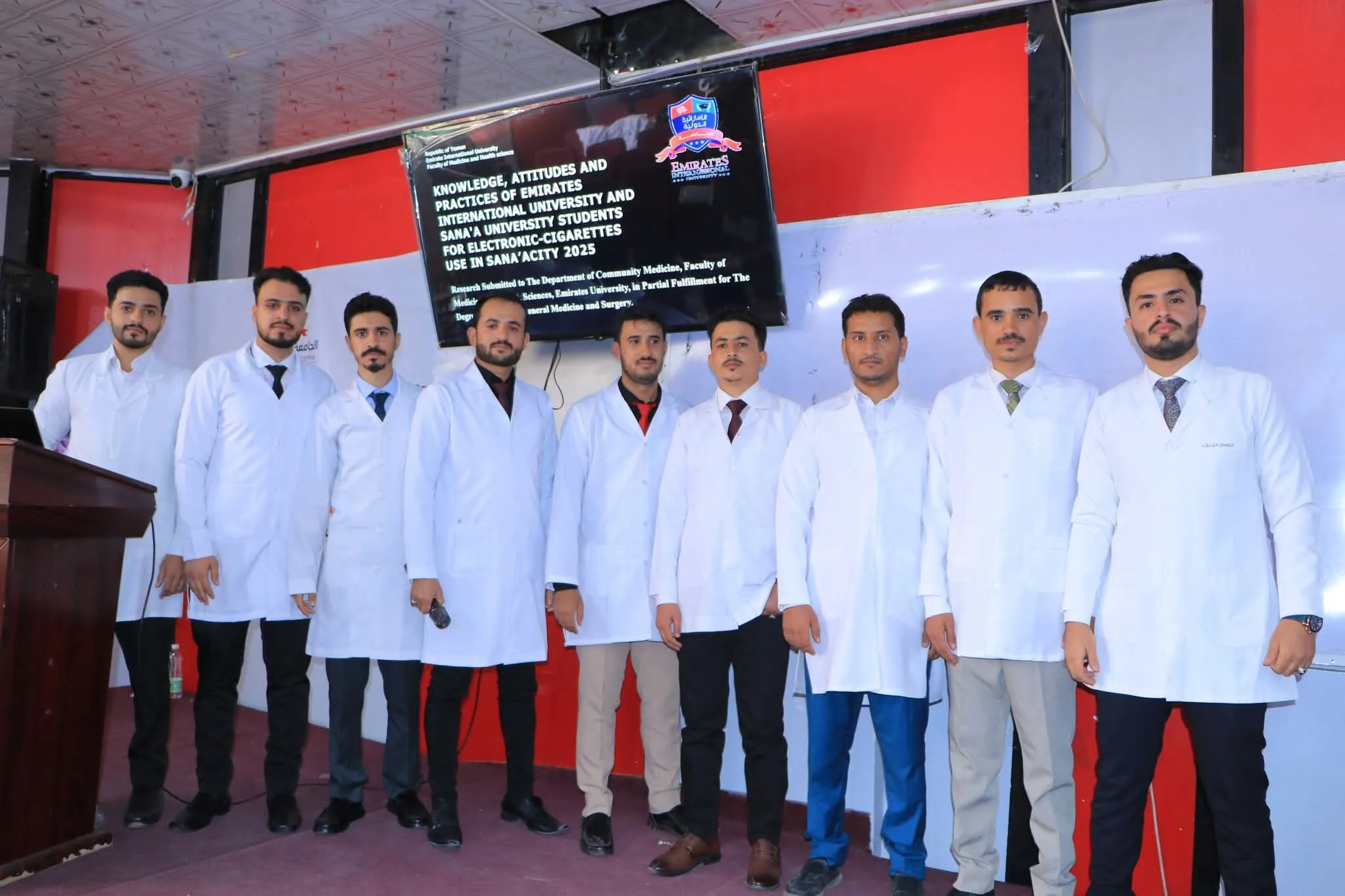 إختتام مناقشة مشاريع تخرج الدفعة السابعة من طلاب الطب البشري وسط إشادة أكاديمية بمستوى الأبحاث