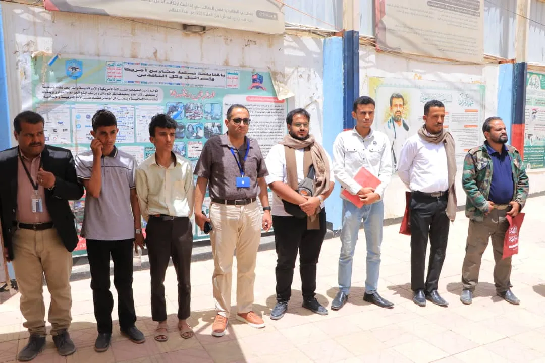 The EIU University organizes a solidarity stand with the Palestinian people under the slogan "We will continue to support Gaza and confront the Zionist violation of the nation."