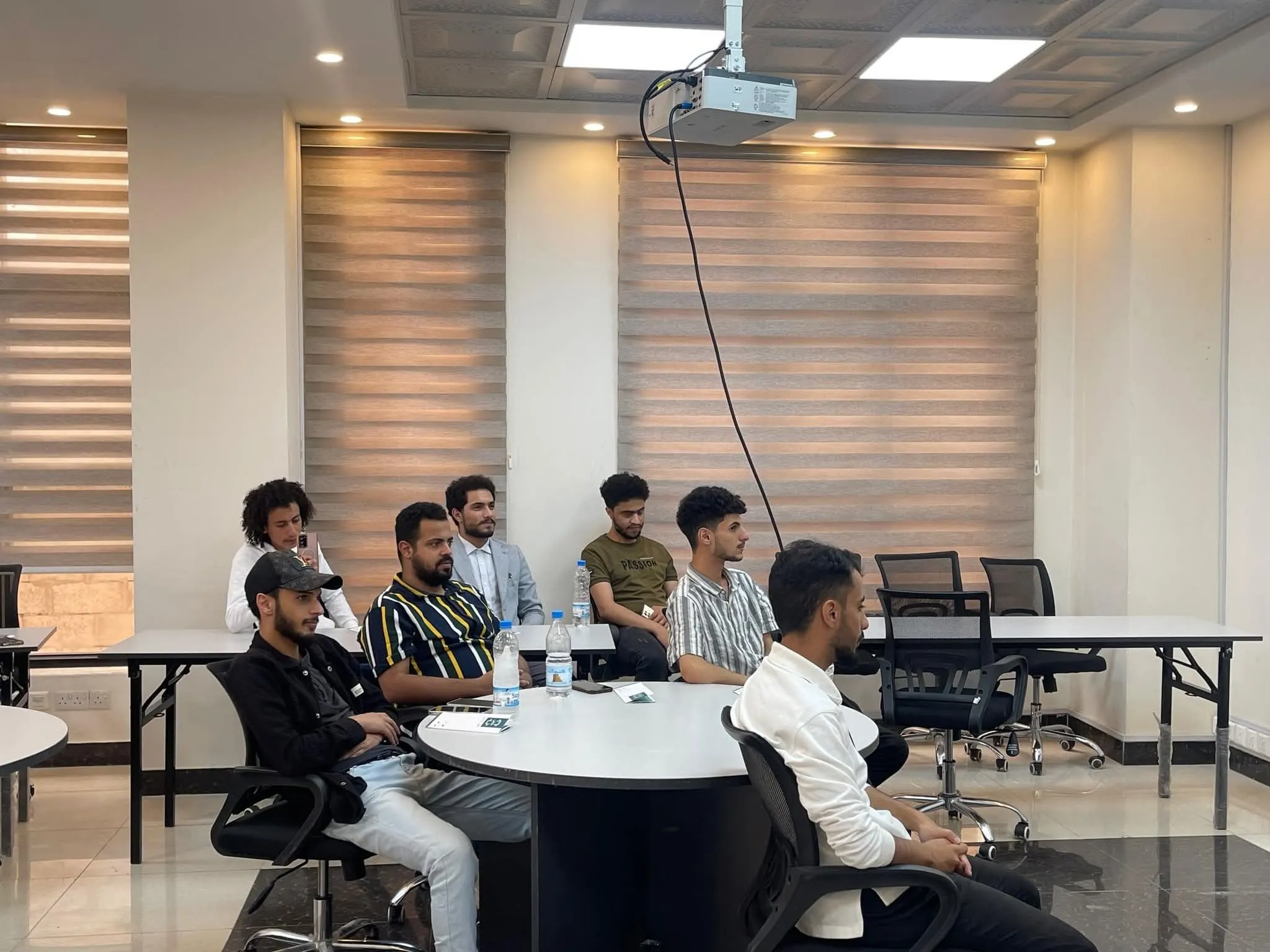 A field visit for students of financial and banking sciences to Tamkeen Financial Company (Cash Wallet)