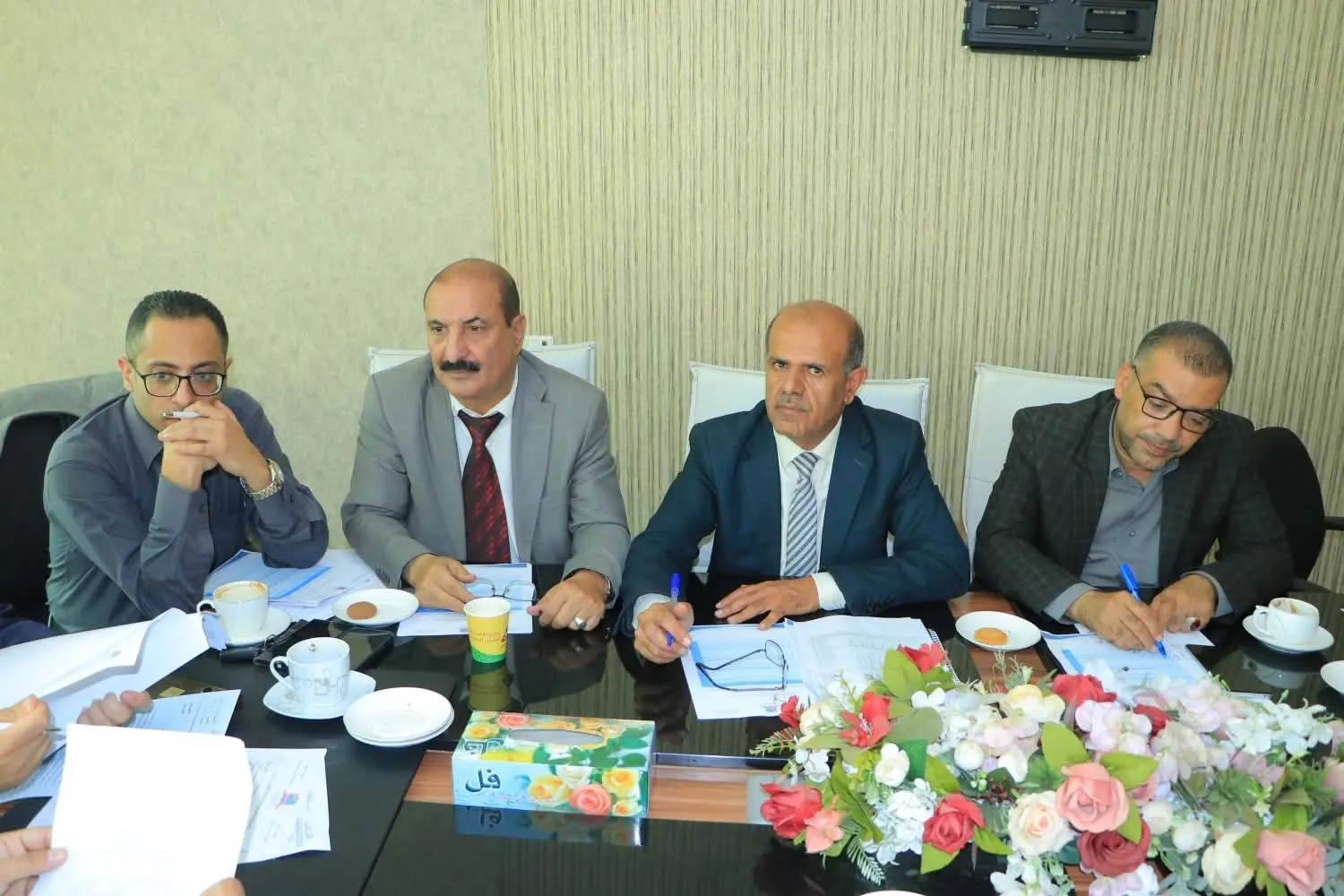 The University Council held its regular meeting for the month of August, chaired by University President Dr. Khaled Salah.
