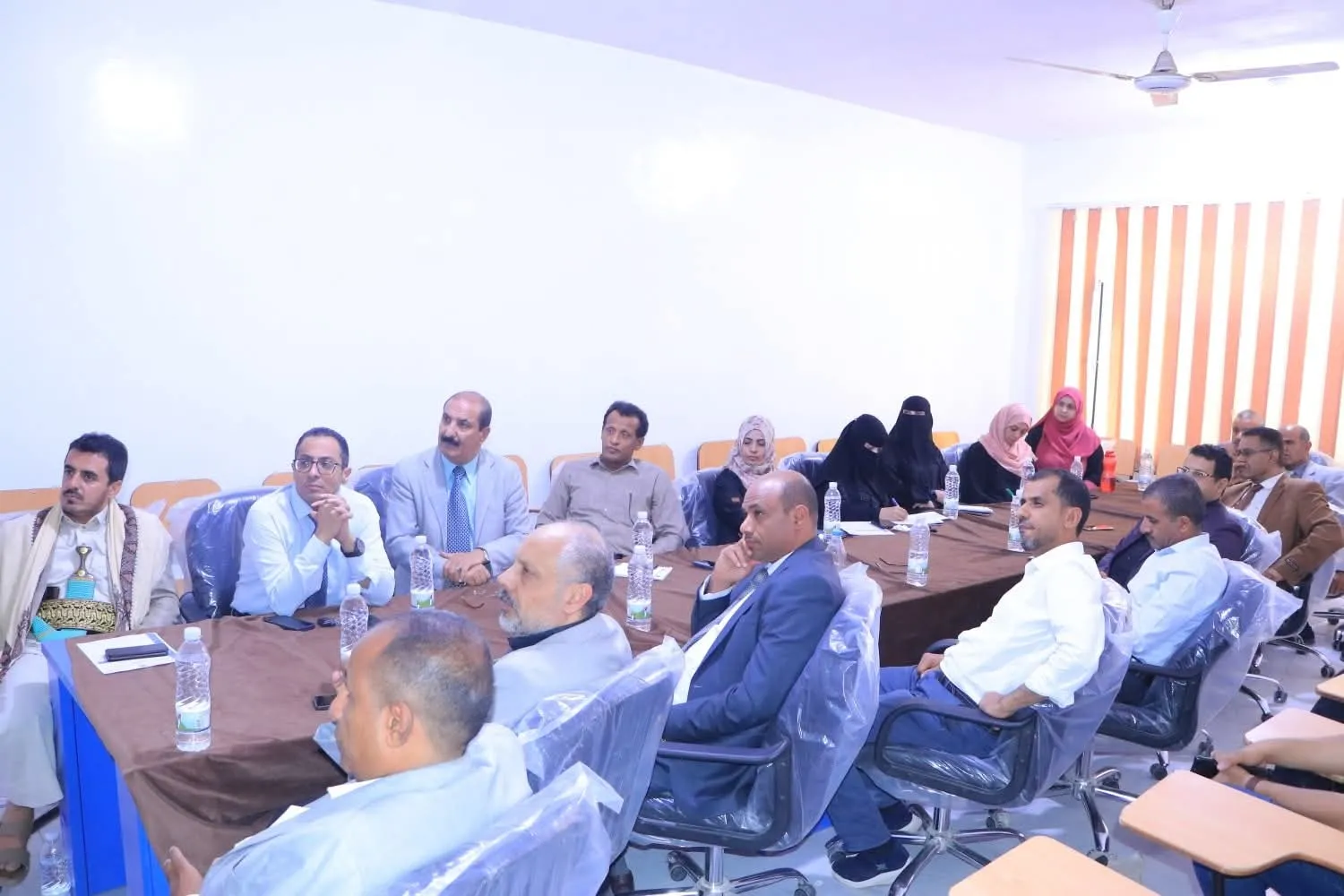 مركز التطوير وضمان الجودة بالجامعة ينظم ورشة عمل موسعة لتعظيم القيمة المؤسسية المستدامة