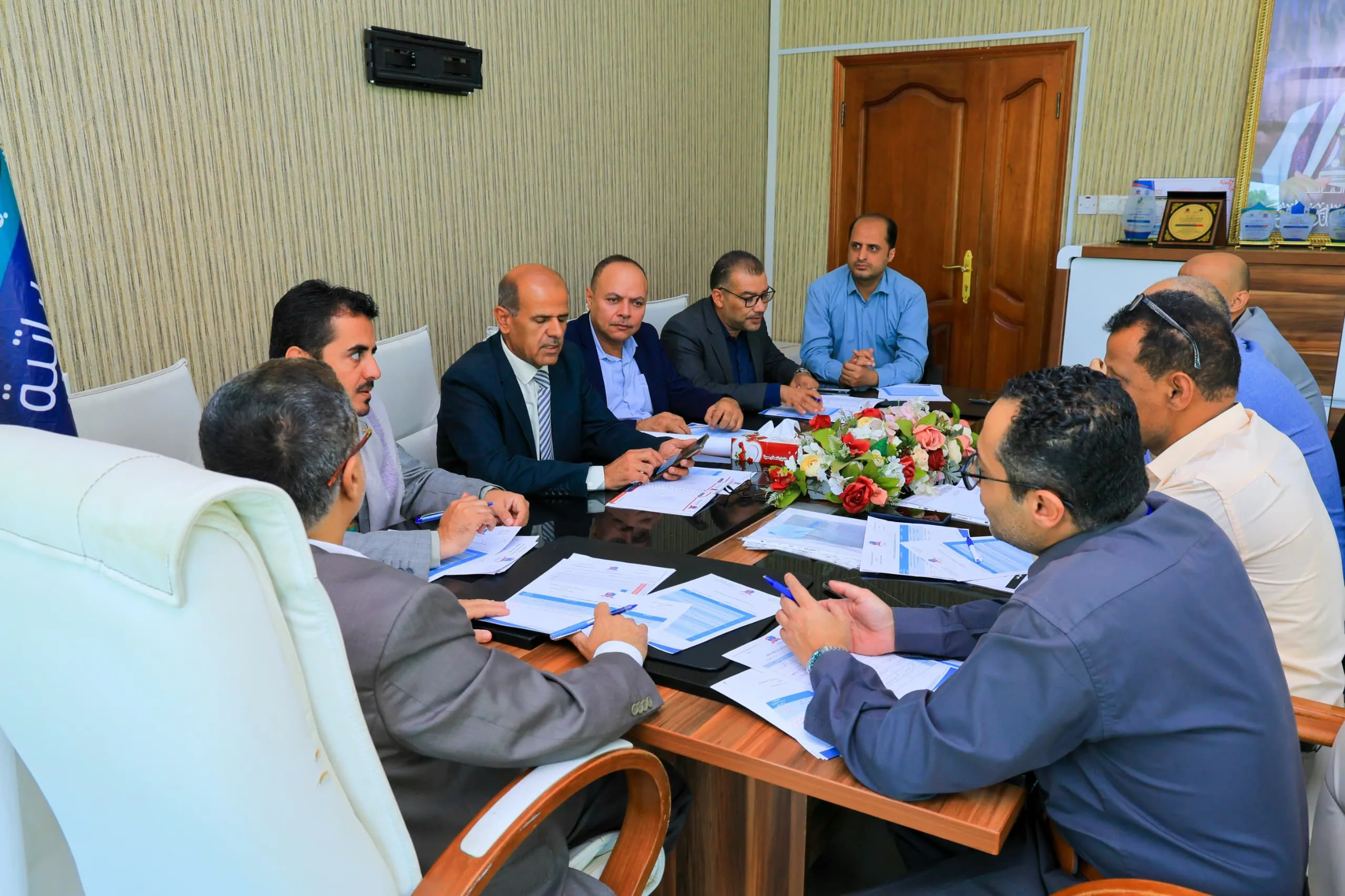 The University Council holds its regular meeting for the month of September, chaired by University President Dr. Khaled Salah.