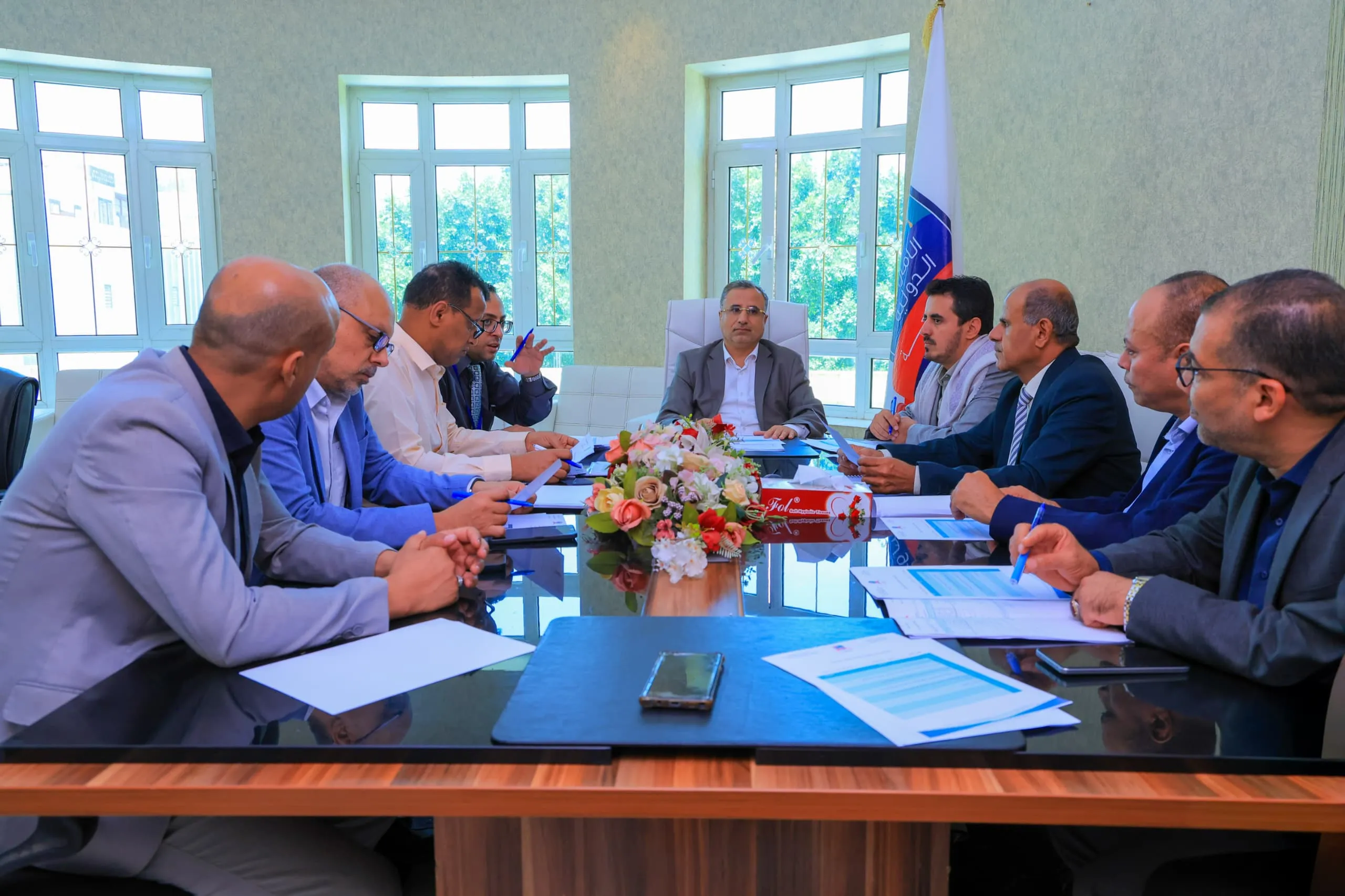 The University Council holds its regular meeting for the month of September, chaired by University President Dr. Khaled Salah.