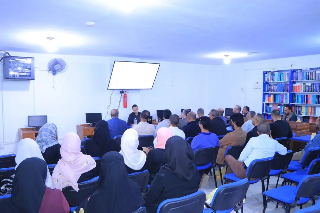 Launching the second phase of practical training for university staff on the "Masar" system for automating transactions.