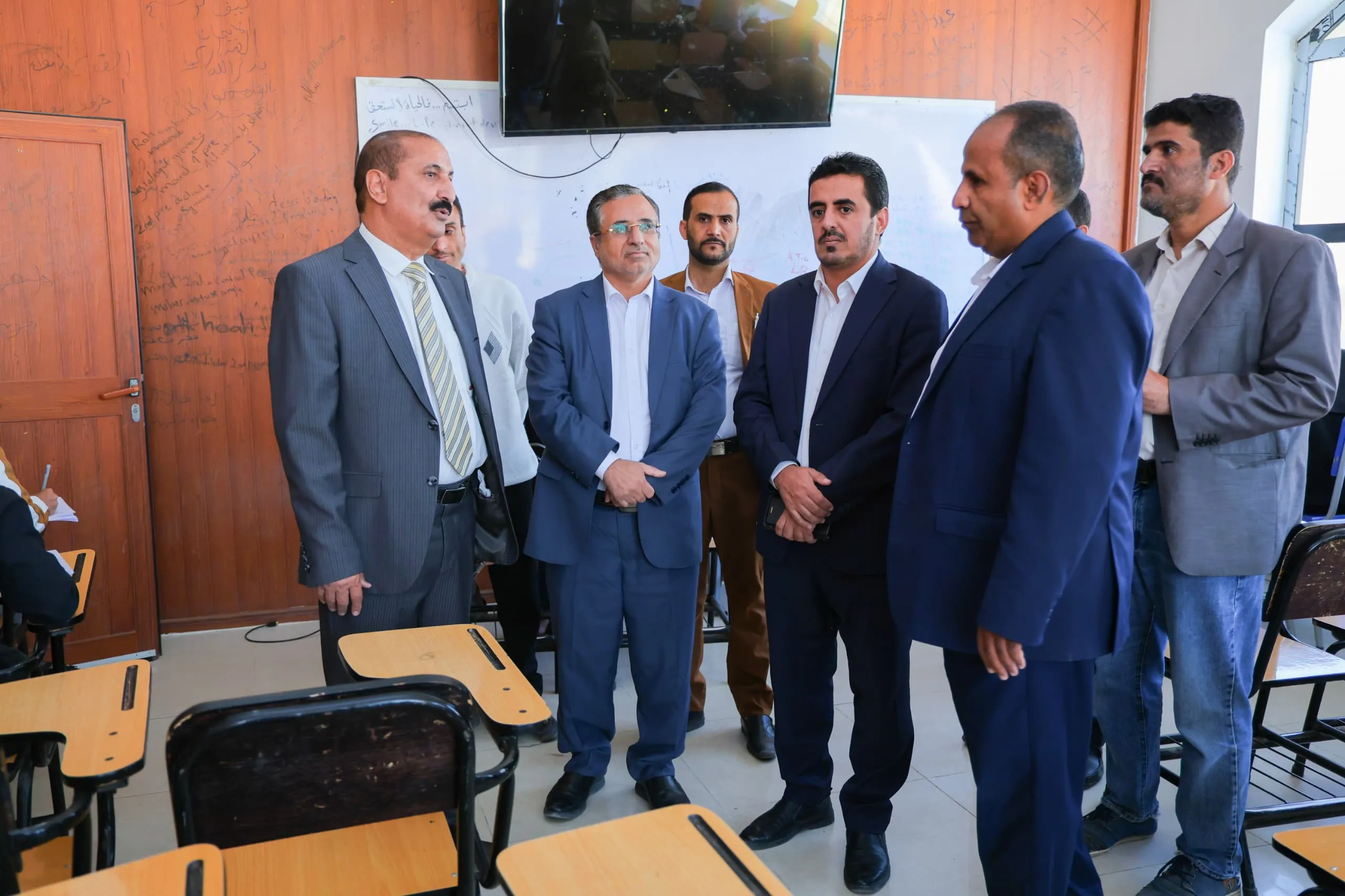 كلية الطب والعلوم الصحية تدشن الامتحانات النهائية للفصل الدراسي الأول في أجواء تنظيمية متميزة