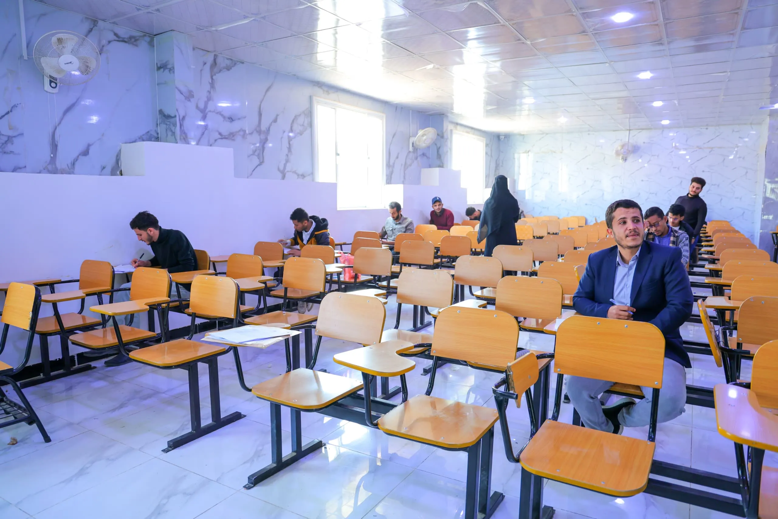 كلية الطب والعلوم الصحية تدشن الامتحانات النهائية للفصل الدراسي الأول في أجواء تنظيمية متميزة